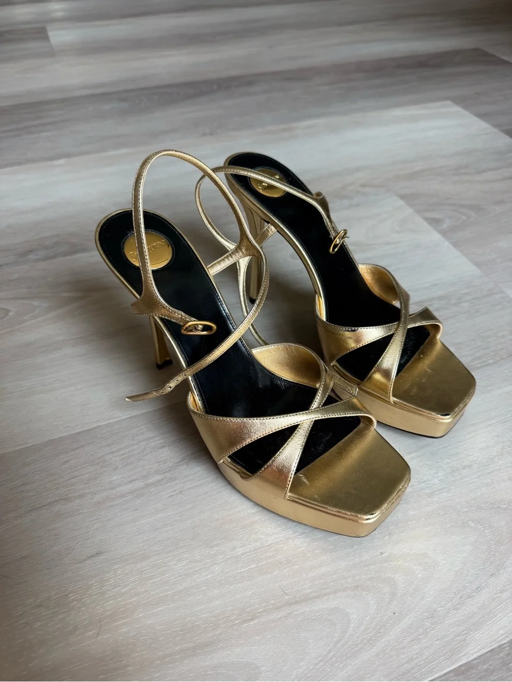 Saint Laurent Debbie Platform Sandal